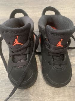 Air Jordan retro 6 infrared infant size 7 c