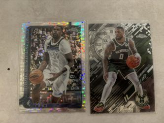 NBA TOPPS CHROME TRADINF CARD LOT