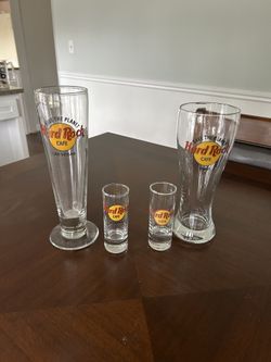 Hardrock Cafe Cups And Shot Glasses