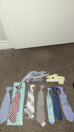 Boys Ties and Bow Ties all $8