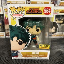 Funko Pop Deku 564 Hot Topic Exclusive