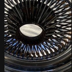 set of 15”s wire wheels 