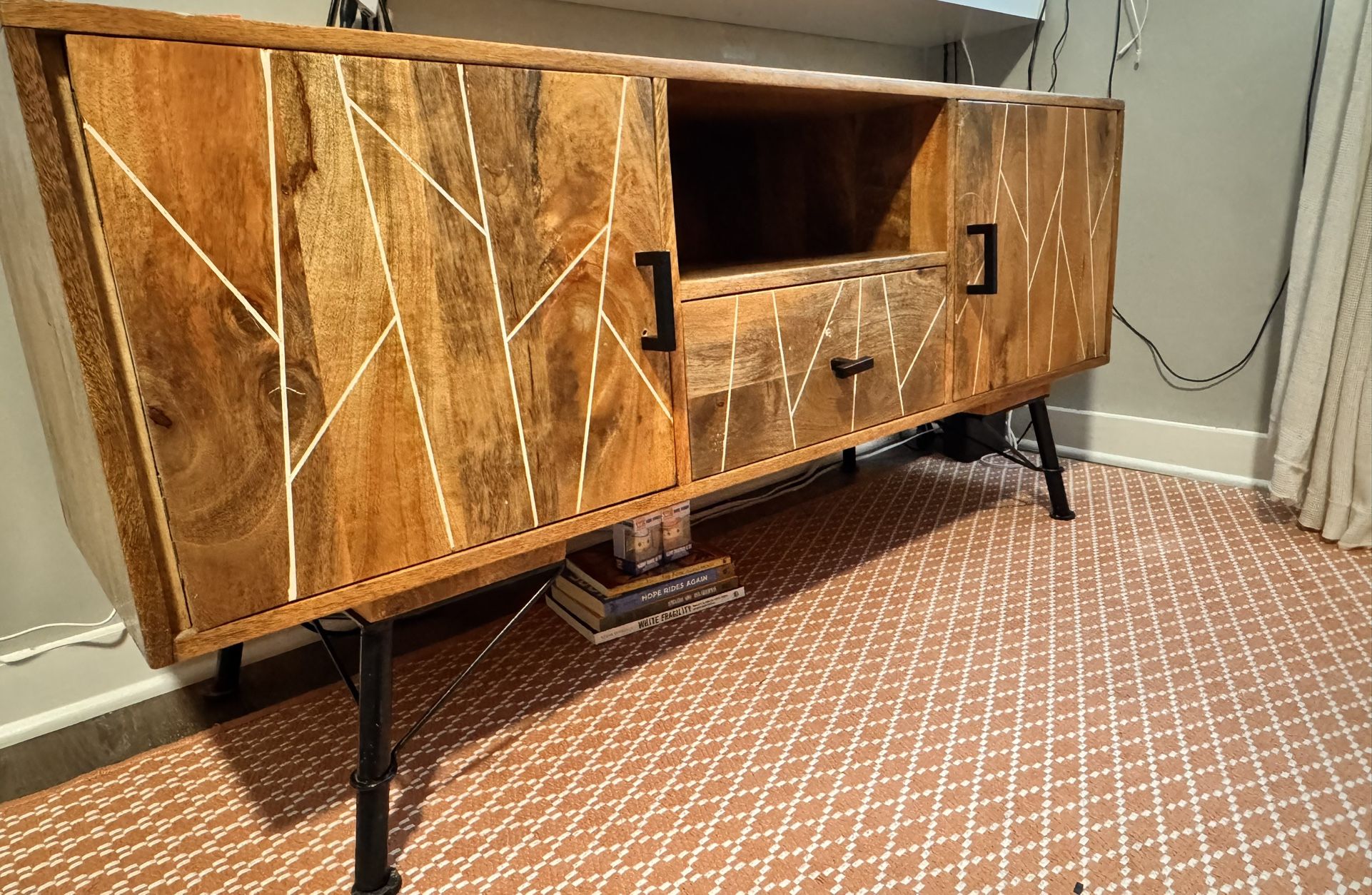 Entertainment Center – Sturdy & Spacious