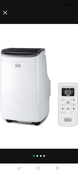 BLACK+DECKER 10,000 BTU Portable Air Conditioner with Remote