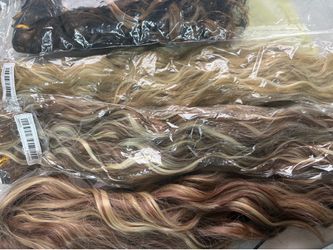 Free new synthetic hair