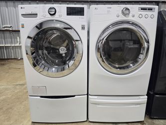 LG Front-Load Set with dual washer