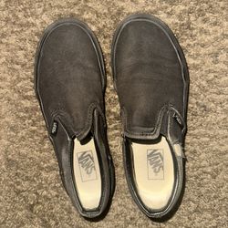 kids black vans used