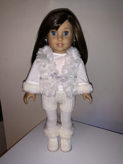 American girl best sale winter white outfit