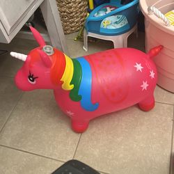 Bouncy Unicorn For Babies Or Toddlers
