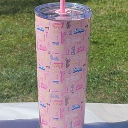 Barbie Tumbler.  24 Oz Insulated Stainless Steel.