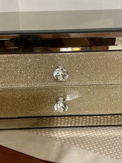 Glass Jewelry Box