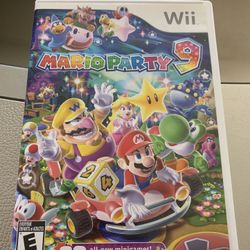 Nintendo Wii Mario Party 9 CIB Tested