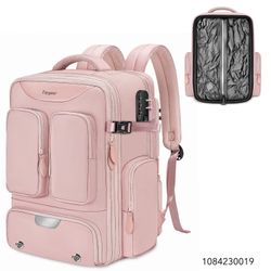 Taygeer Vacuum Backpack, Expandable Vacuum Seal Carry on Backpack with Rain Cover
