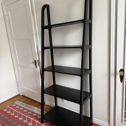 5 TIER TAPERED BOOKSHELF $40