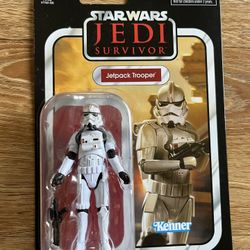 Star Wars The Vintage Collection TVC Jedi Survivor Jetpack Trooper 3.75 Figure