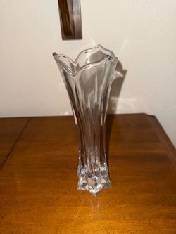 Lead Crystal Bud Vase
