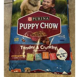 Dog Food - Various sizes and prices are listed on each picture