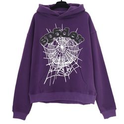 Blue sp5der hoodie sz m