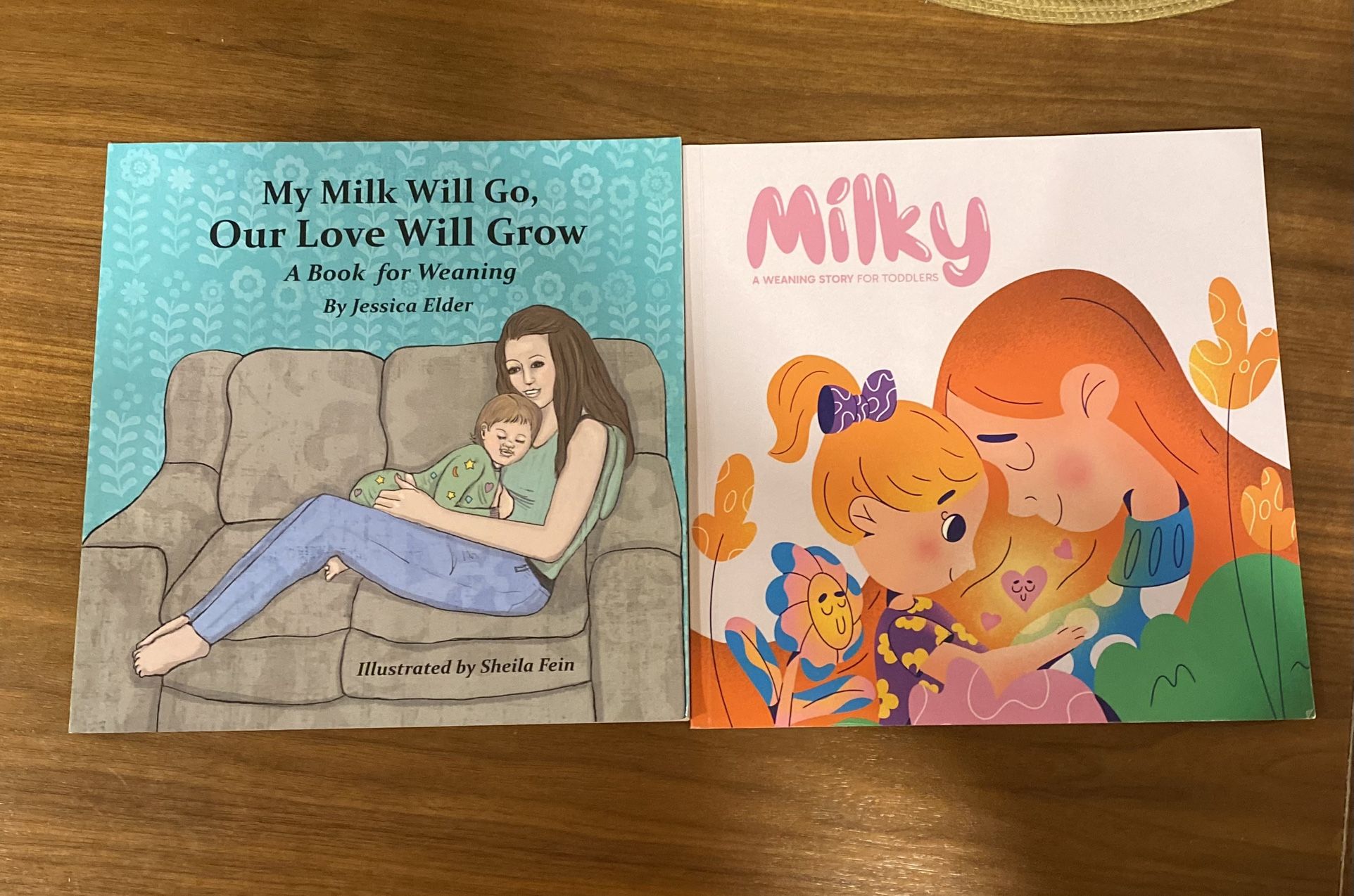 Baby breast milk weaning books