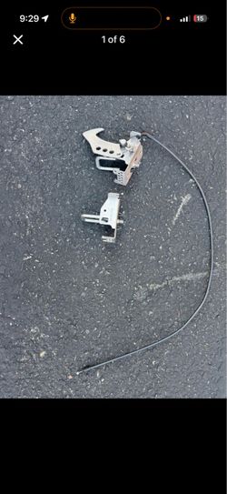 OEM BMW X4 (F26) Hood Latch/Lock Assembly with Release Cable