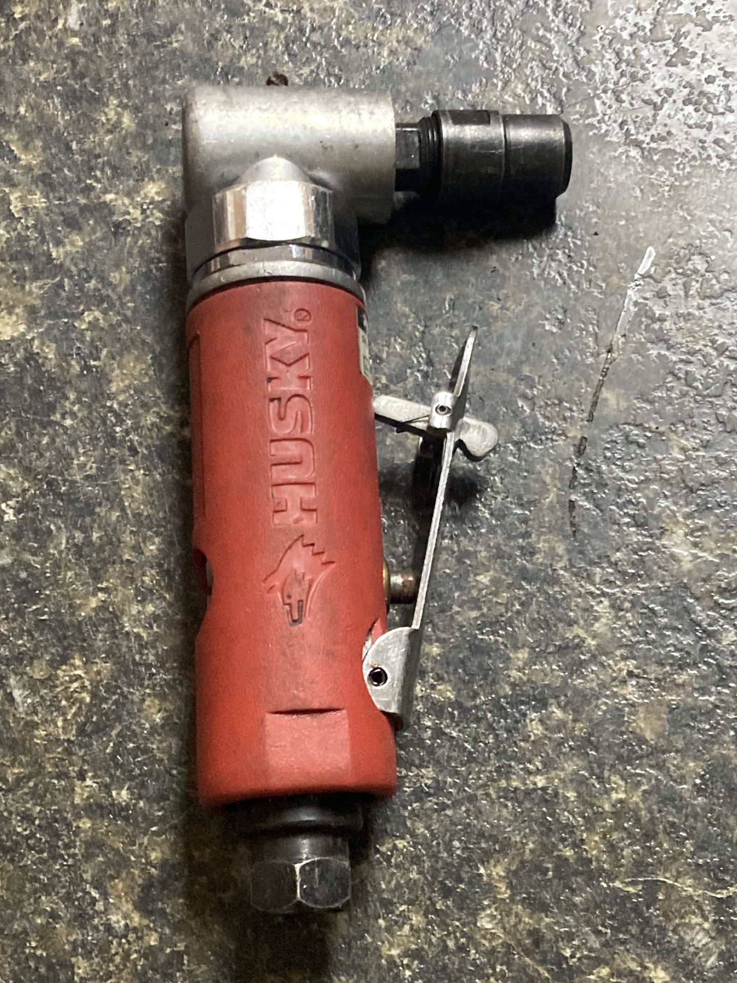 Husky H4715 1/4in. Pneumatic Angle Die Grinder