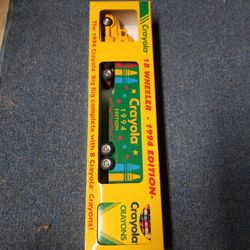 1994 Crayola 18 Wheeler With Crayons