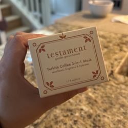 Testament  Turkish Coffee 3-in-1 Mask