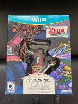 Zelda Wind Waker HD Limited Edition Wii U with Ganondorf Figurine
