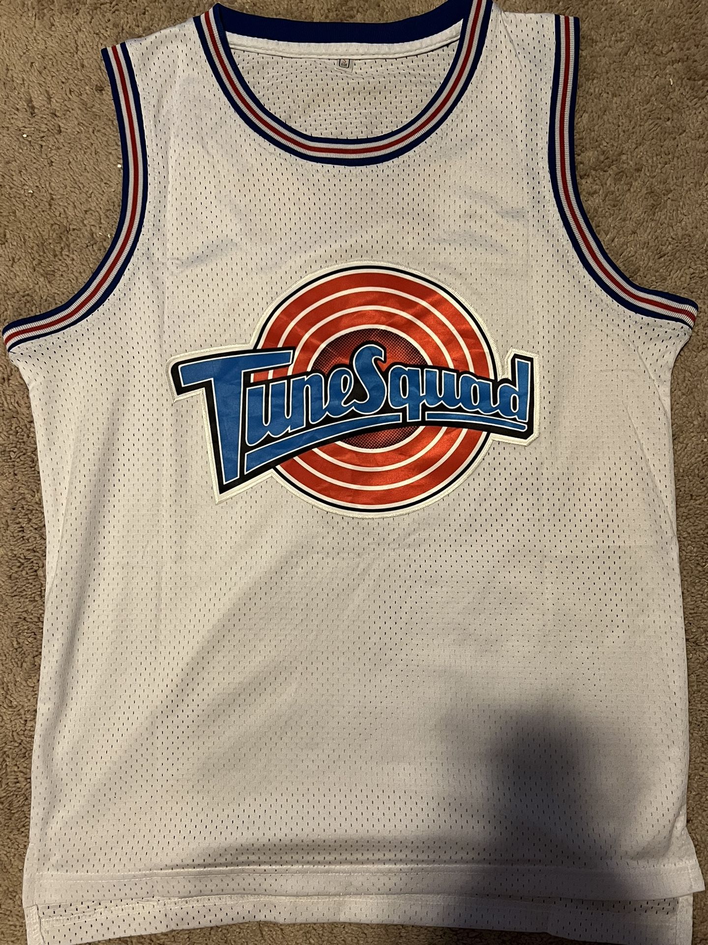 Tune Squad- Space Jam- Bugs Bunny #1 Basketball Jersey. Numbers Stitched. Size Small