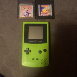 Green Game boy Color