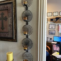 Wall Mounted Candle Holder