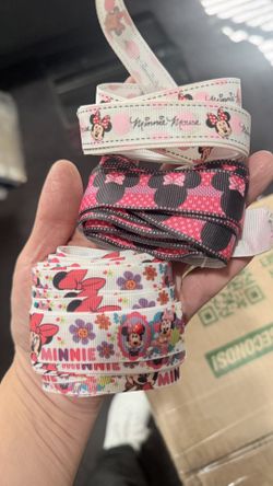 Minnie Mouse Ribbons Crafts Hair Bows 