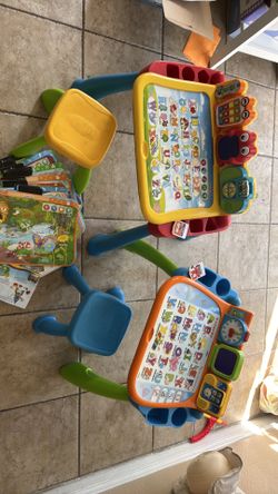 vetch touch& learn activity desk deluxe