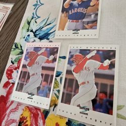 '97 Pinnacle Score Texas Rangers Baseball Cards Team Set With Parallels