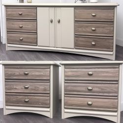 Dresser And Two Nightstands