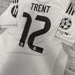 Real Madrid 25/26 Home Jersey Trent/12 Size 2XL Slim Fit 