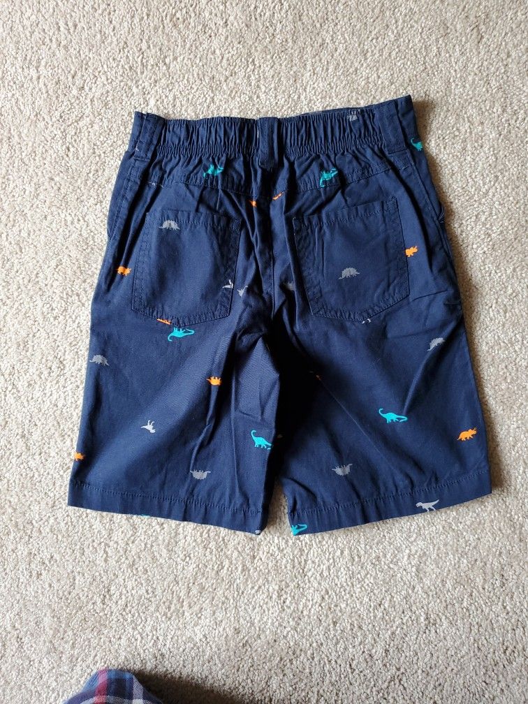 Boys Shorts With Dinosaurs On Them