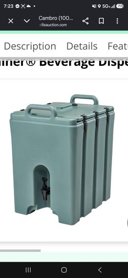 Hot/cold beverage dispenser