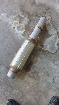 Exhaust  3" carven muffler