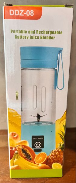Portable and Rechargeable Juice Blender / Batidora de Jugo Portátil - BLACK (leer descripción)