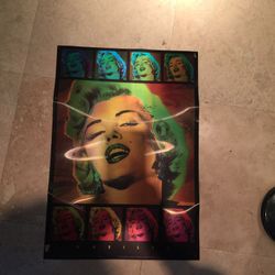 Marilyn 3D poster