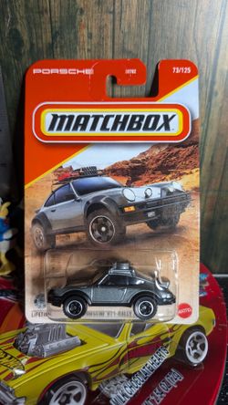 2026 Matchbox PORSCHE 1985 PORSCHE 911  RALLY/RALLYE 73/125 Grey