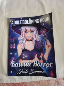 Kawaii Horror coloring book