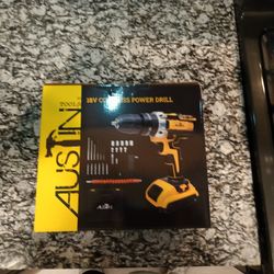 Austin 18v Cordless Drill Set