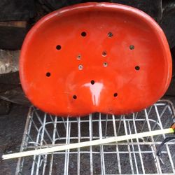 Red Tractor Seat
