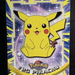 Pokémon Card | PIKACHU | #25 | Topps | Non HOLO Rare | NM |