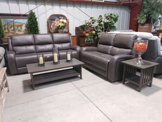 Dark Gray Sofa Set