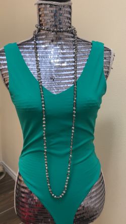 Beautiful Green Bodysuit Size M