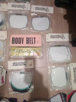 Vintage Bmx Number Plates,Frame Pad Kits,And More!