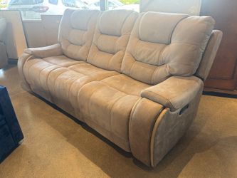 MOR Estilo Power Reclining 3-Seater Sofa in Canyon